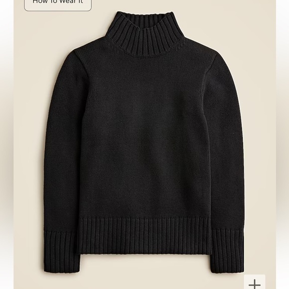 J crew Cotton turtleneck sweater - Picture 1 of 2